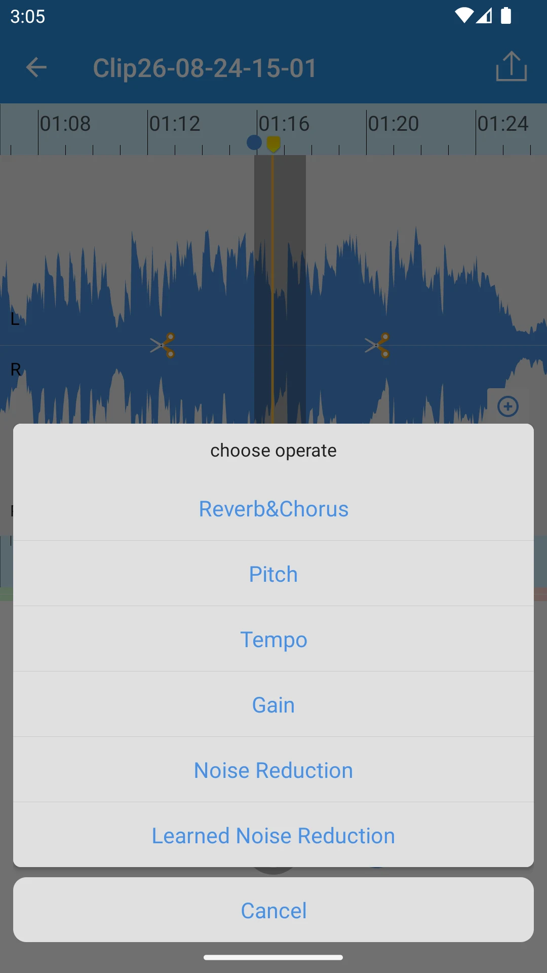 EZAudioCut - Audio Cutter screenshot